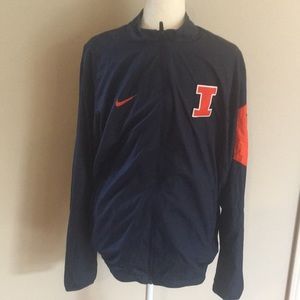 University of Illinois zippered jacket